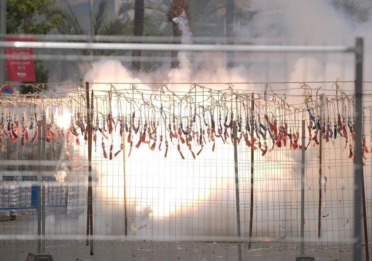 Mascletà de Coeters Dragón el 19 de junio en Luceros.