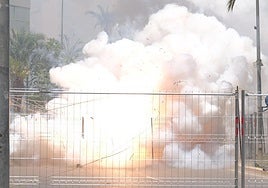 Terremoto final de la mascletà.