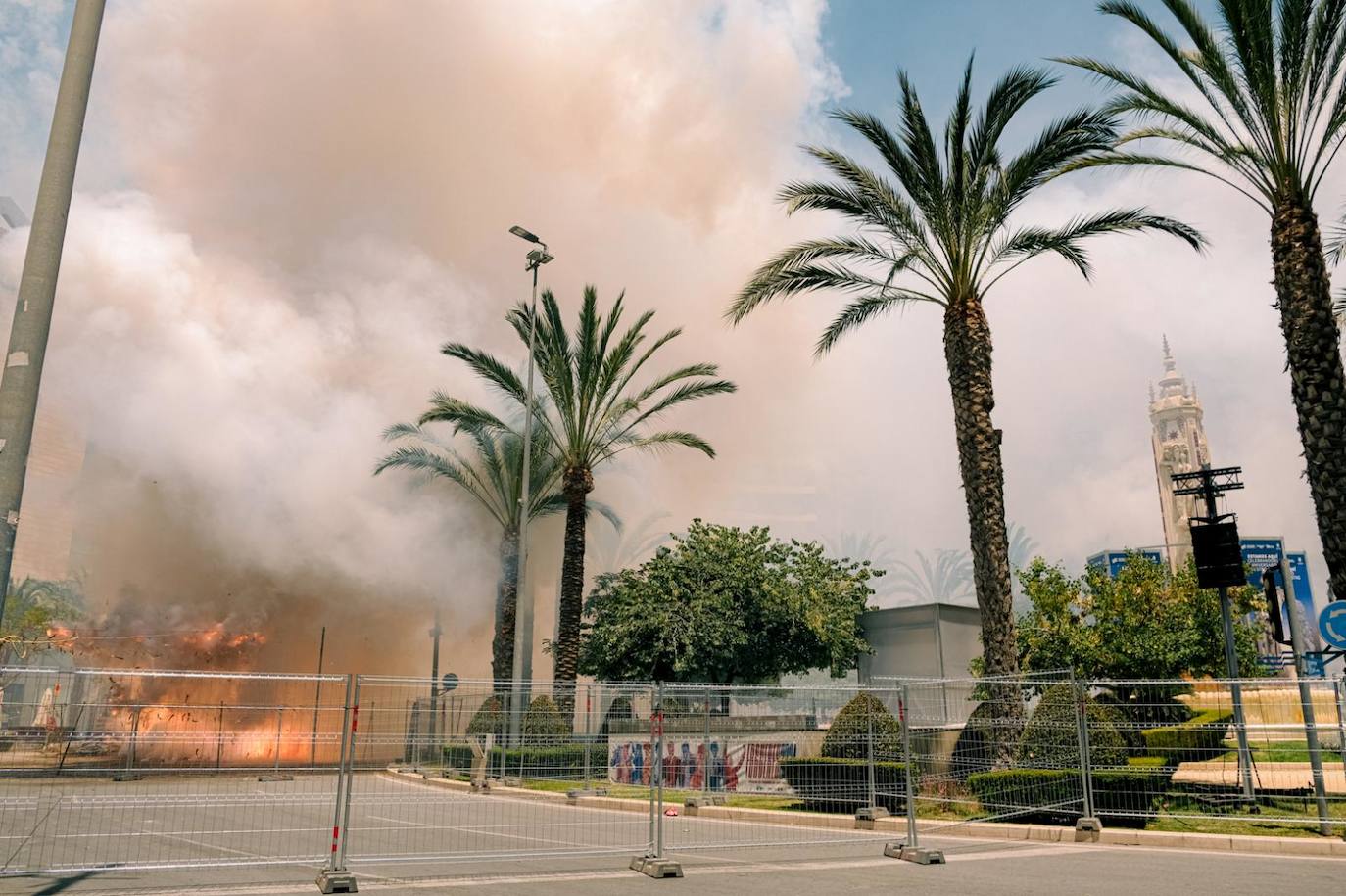 Revive la mascletà del 22 de junio