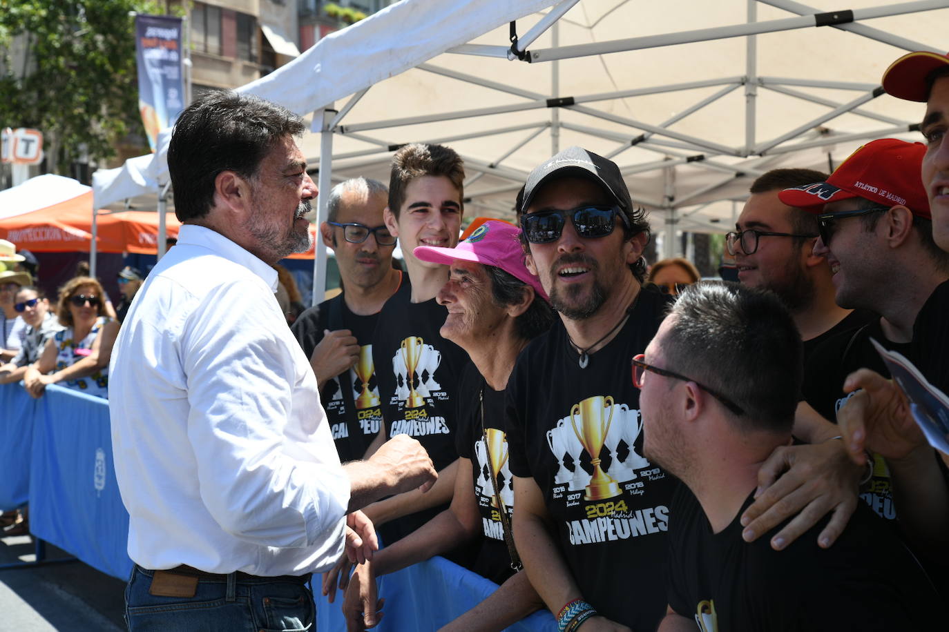 La espectácular mascletà del 23 de junio, foto a foto