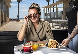 La chef valenciana Begoña Rodrigo, en uno de sus establecimientos favoritos.