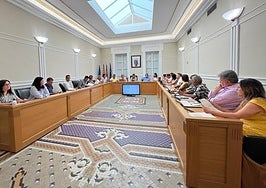 Sesión del pleno en la cual se han aprobado las medidas.