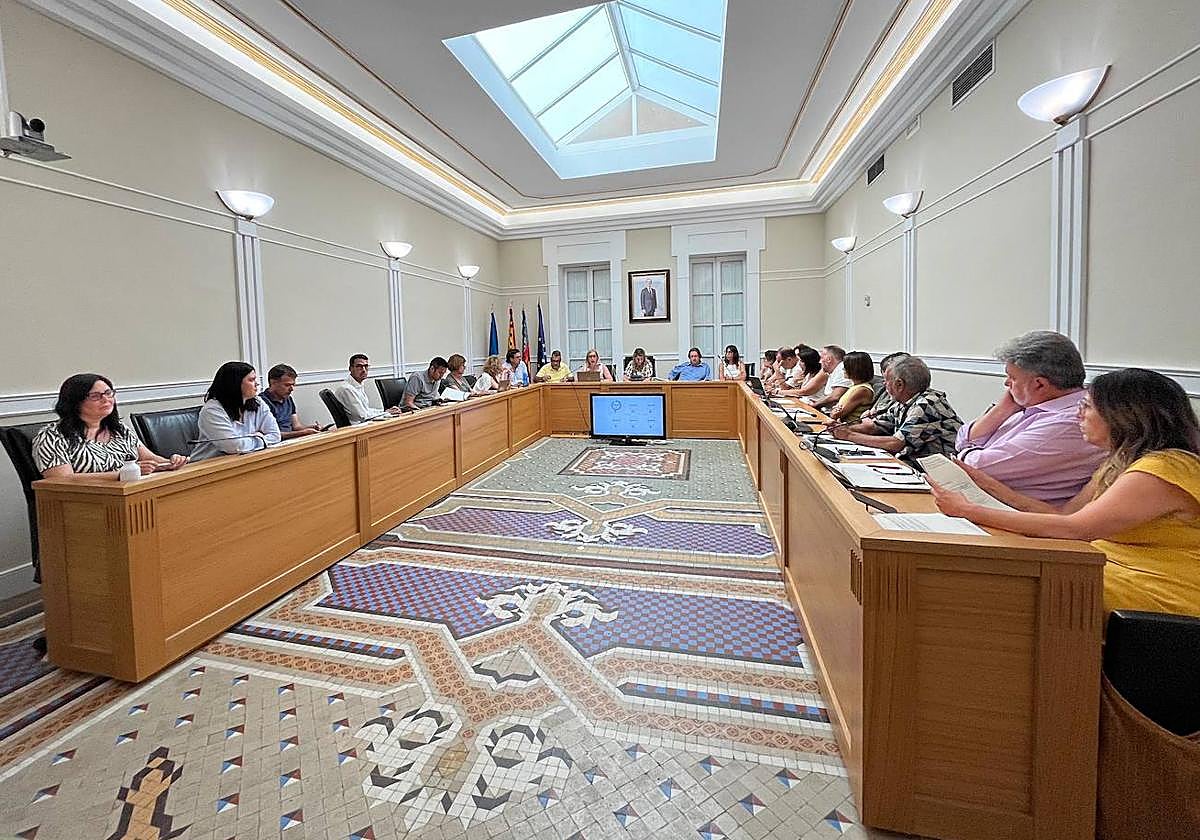 Sesión del pleno en la cual se han aprobado las medidas.