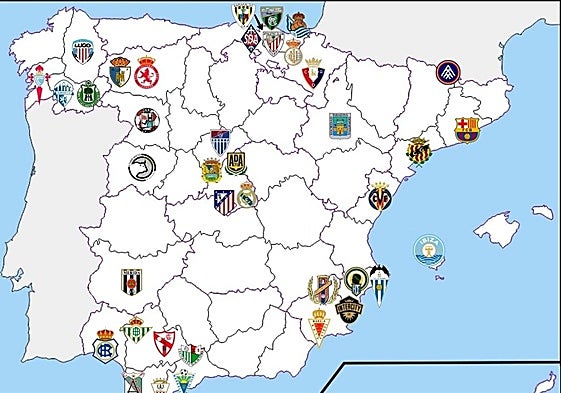 Todos los equipos de la 1ª RFEF la próxima temporada.