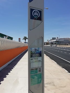 Parada de transporte a demanda