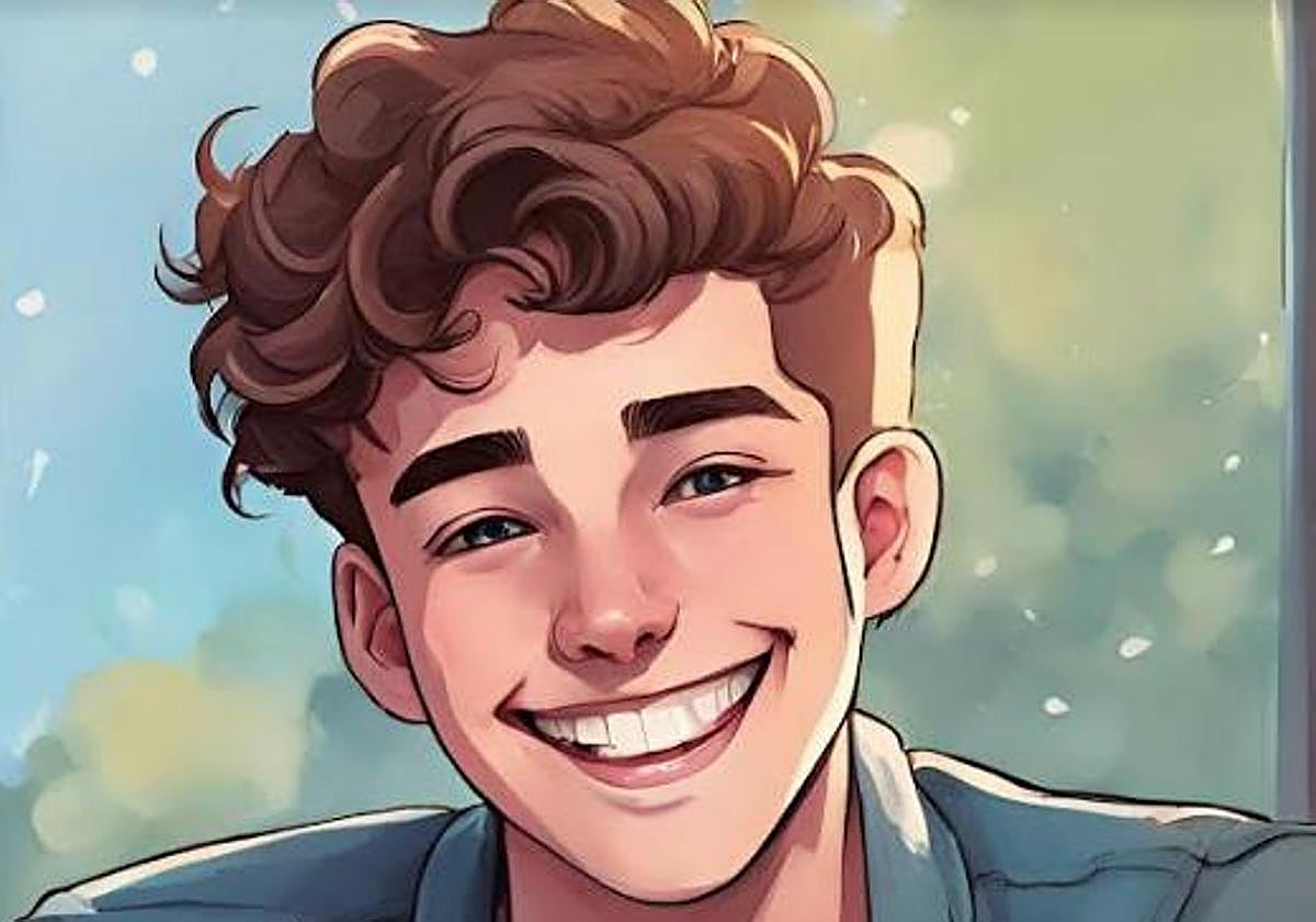 Detalle de la portada de 'A un metro de Christopher'.