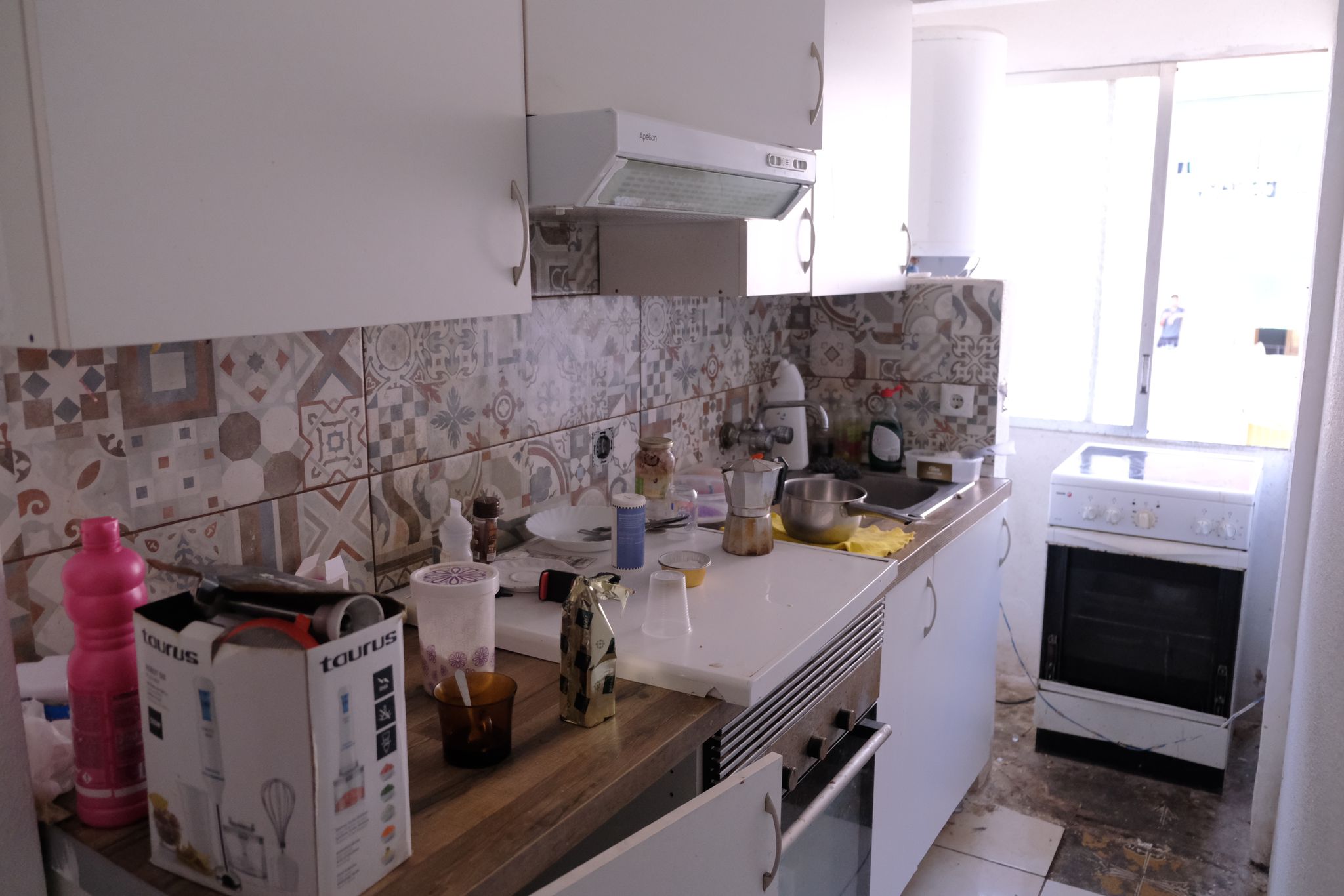 Imágenes del intento de desahucio en el barrio Virgen del Carmen de Alicante