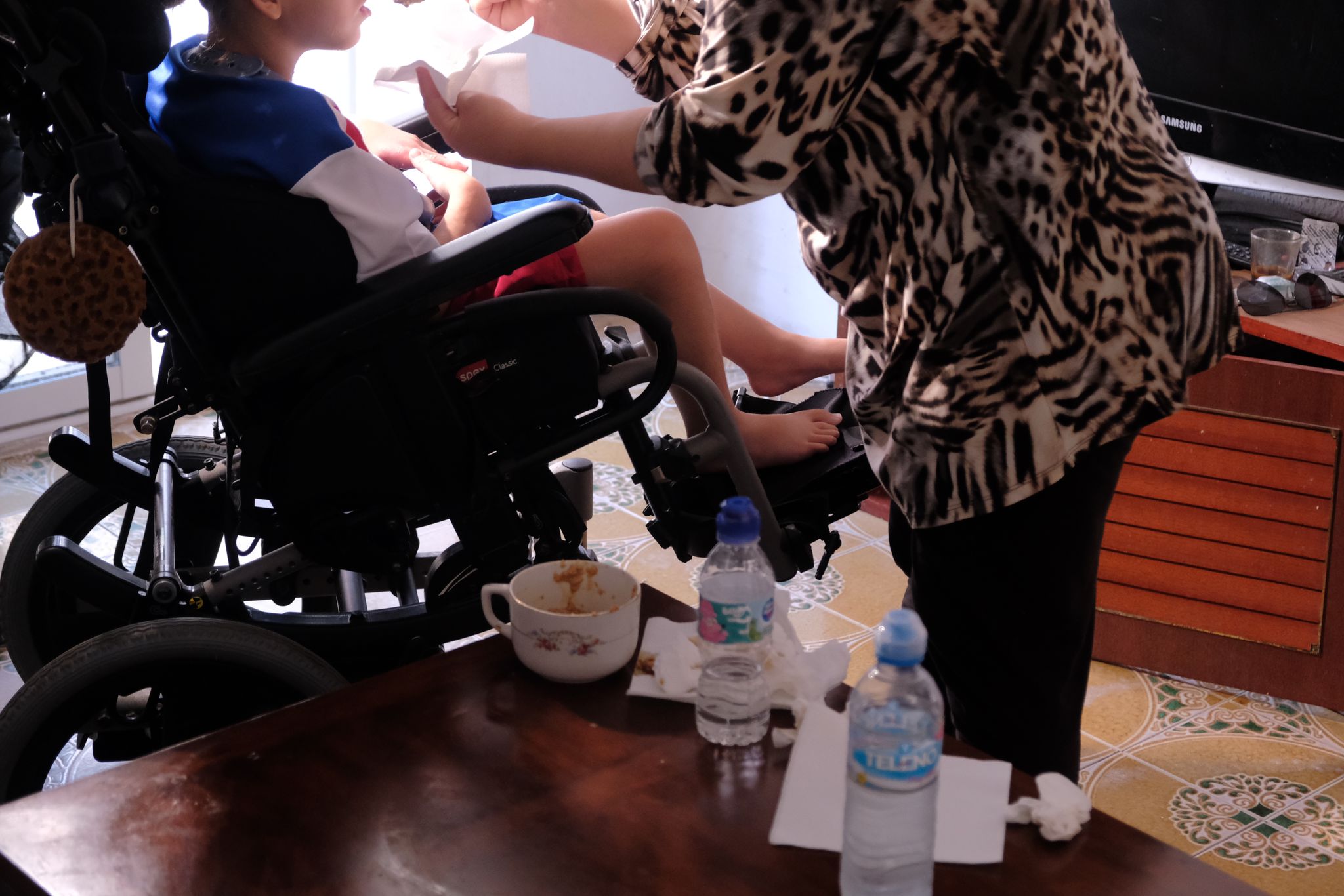 Imágenes del intento de desahucio en el barrio Virgen del Carmen de Alicante