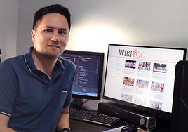 Manolo Ortega, creador de 'Wikifoc'.