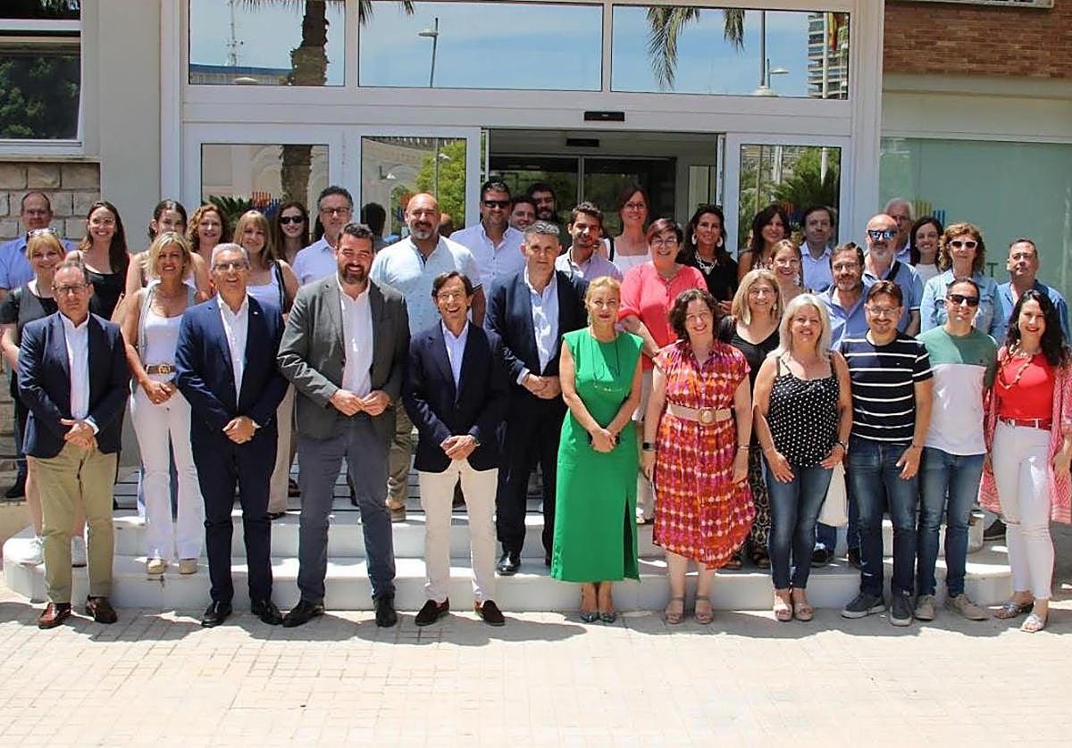 Reunión técnica entre el Puerto de Alicante y los ayuntamientos de la provincia.