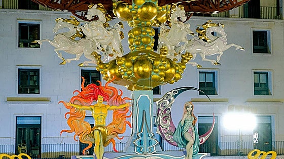 La foguera oficial de Alicante