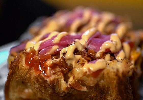 'Melt Gibson', la hamburguesa única que se puede probar en Alicante.