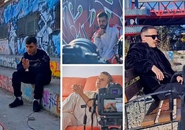 Artistas del freestyle alicantino participan en el documental 'La cuarta barra'.