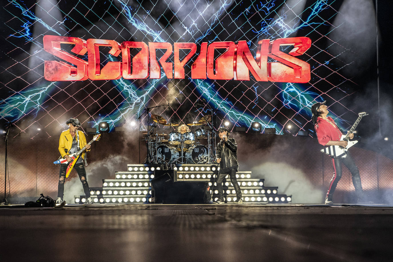 Las mejores imágenes del concierto de Scorpions