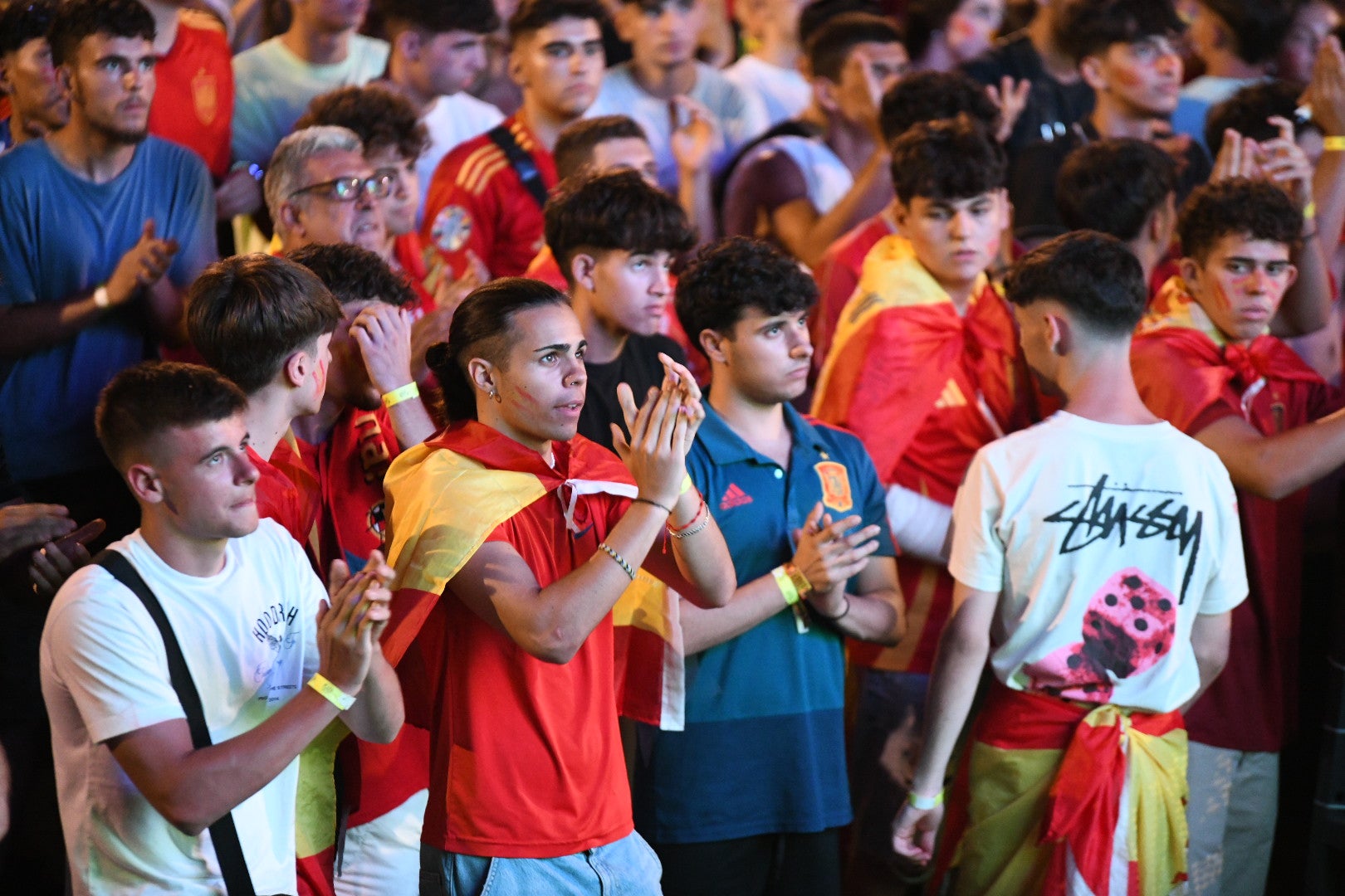 Así ha sido la celebración en Alicante de la Eurocopa