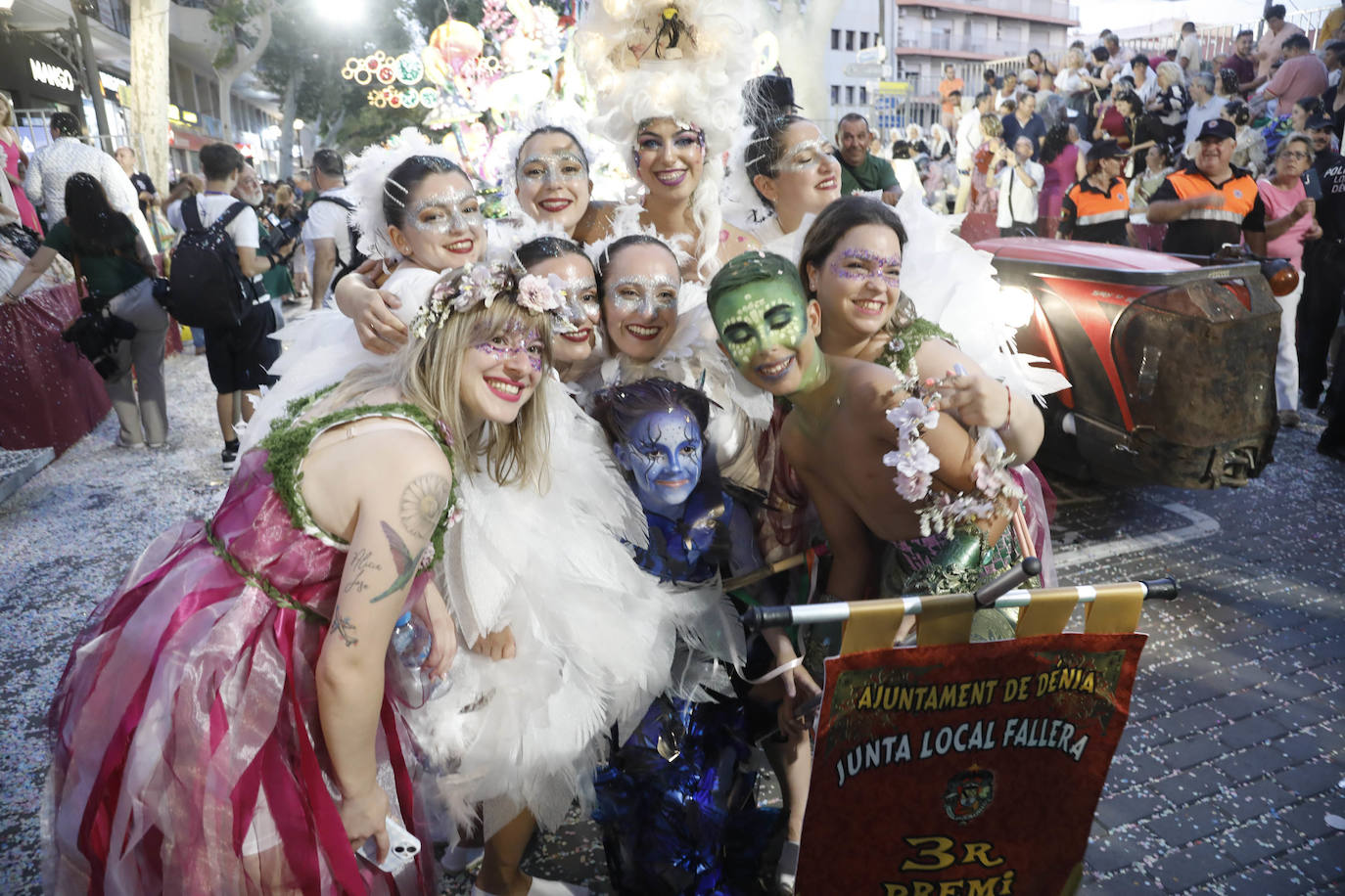 Así ha sido el desfile de Carrozas 2024 de Dénia