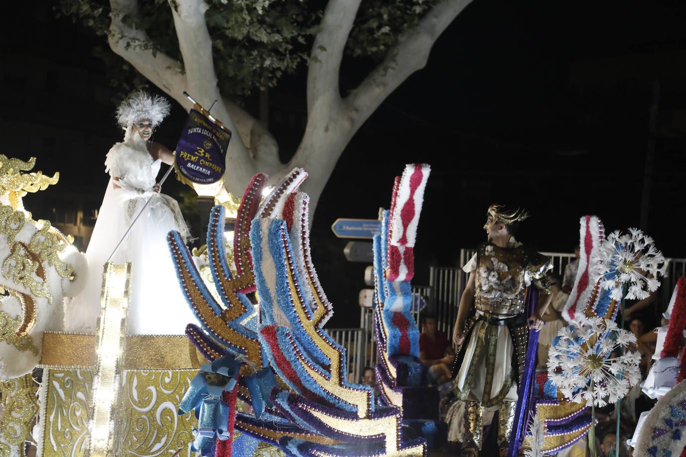 Así ha sido el desfile de Carrozas 2024 de Dénia