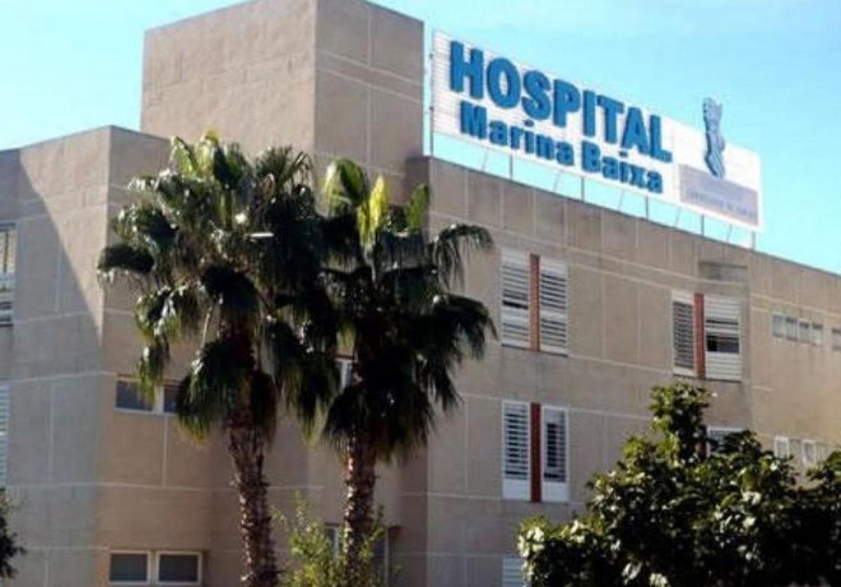 Hospital Marina Baixa, donde se produjo la denuncia.