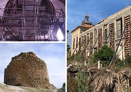Algunos de los patrimonios arquitectónicos de Alicante incluidos en la lista roja,