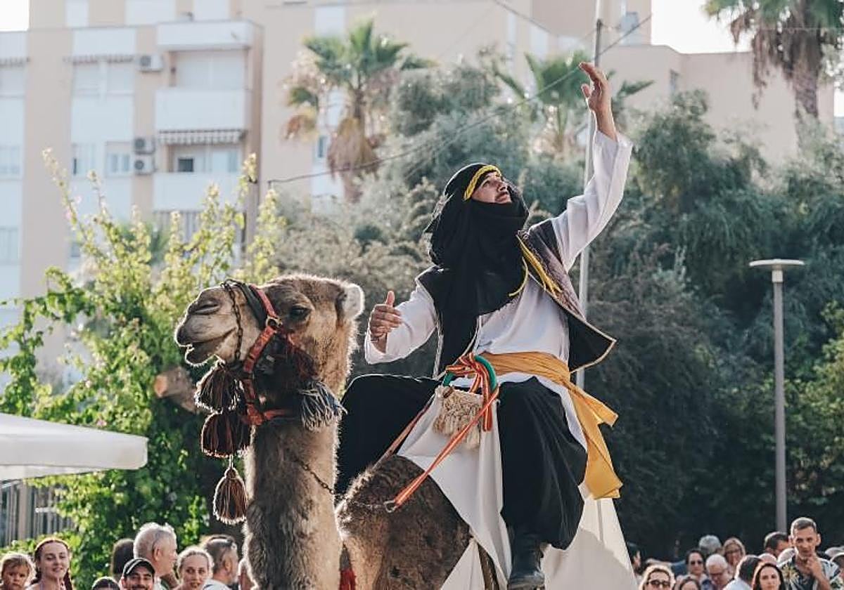 Un camello en la entrada mora 2023.