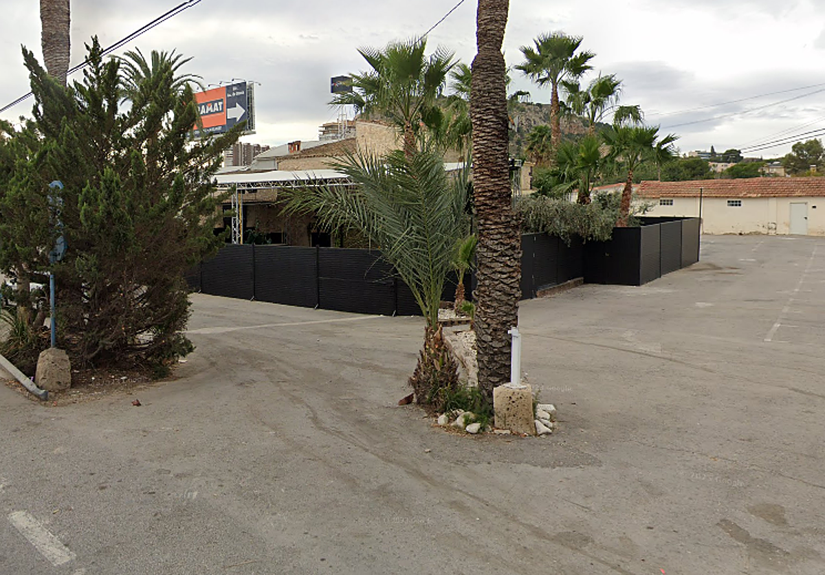 Los alrededores del local de ocio en el que ocurrió la agresión.