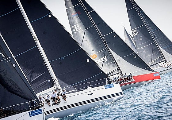 Salida de la prueba de la vuelta a la isla de Tabarca de la clase ORC 1