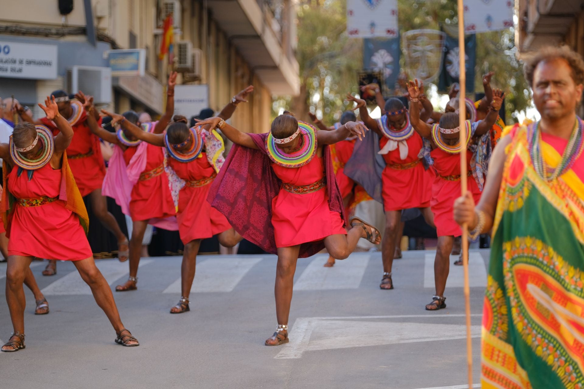La entrada del bando moro de San Blas, en imágenes