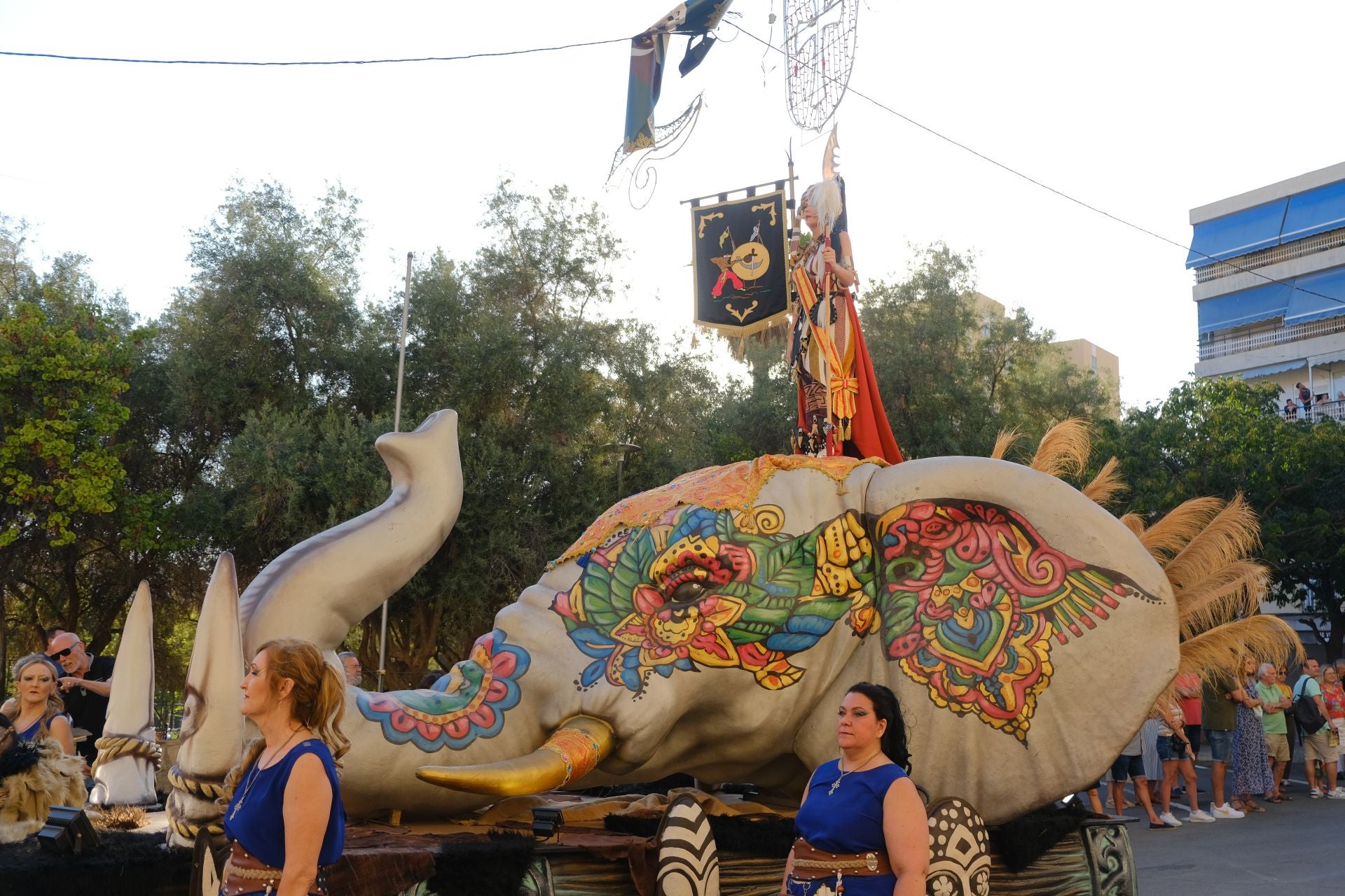 La entrada del bando moro de San Blas, en imágenes