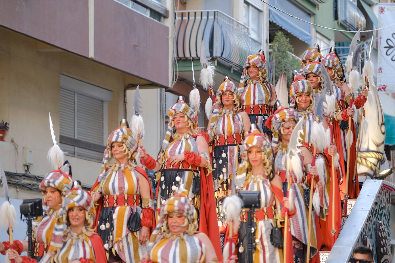 La entrada del bando moro de San Blas, en imágenes