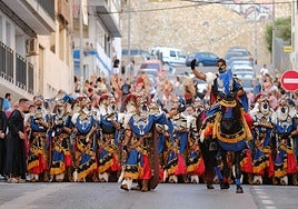 La entrada del bando moro de San Blas, en imágenes