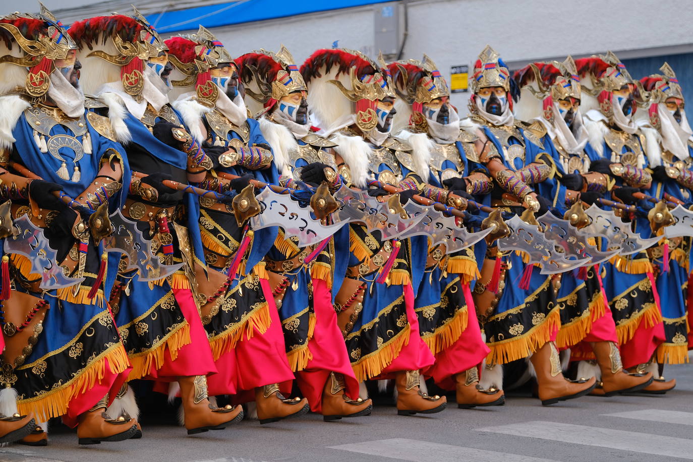 La entrada del bando moro de San Blas, en imágenes