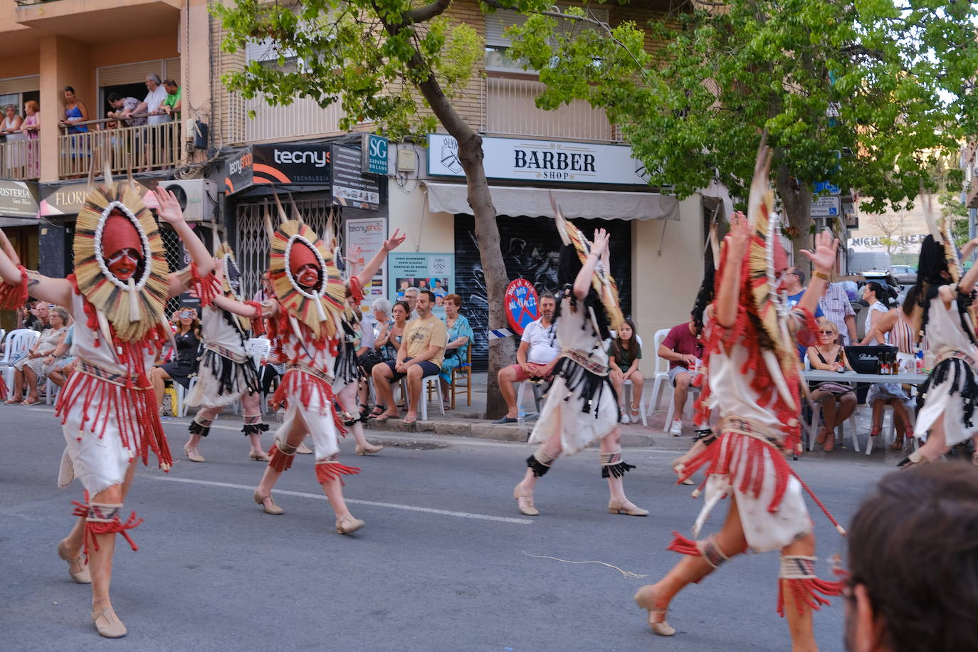 La entrada del bando moro de San Blas, en imágenes