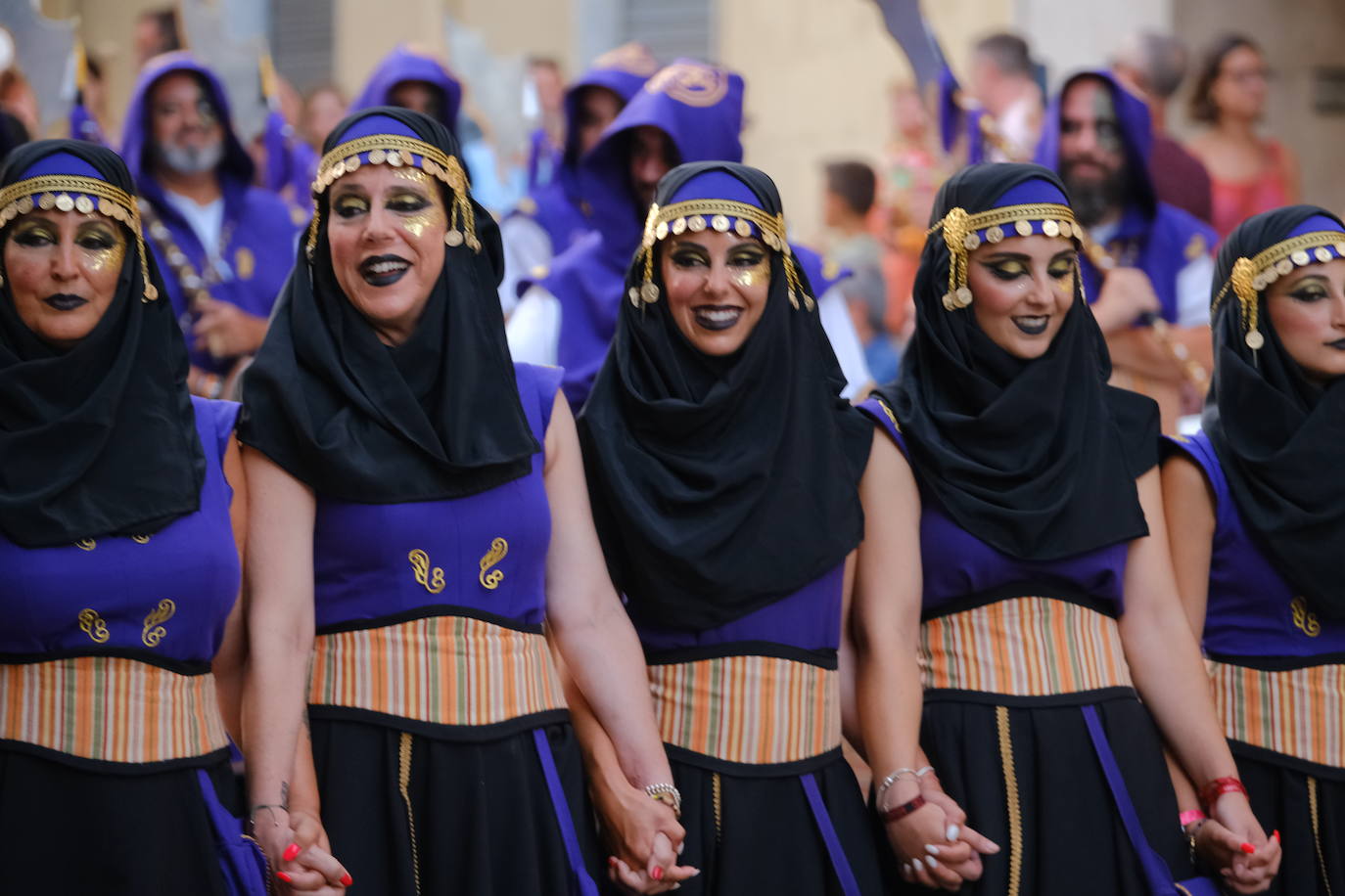 La entrada del bando moro de San Blas, en imágenes