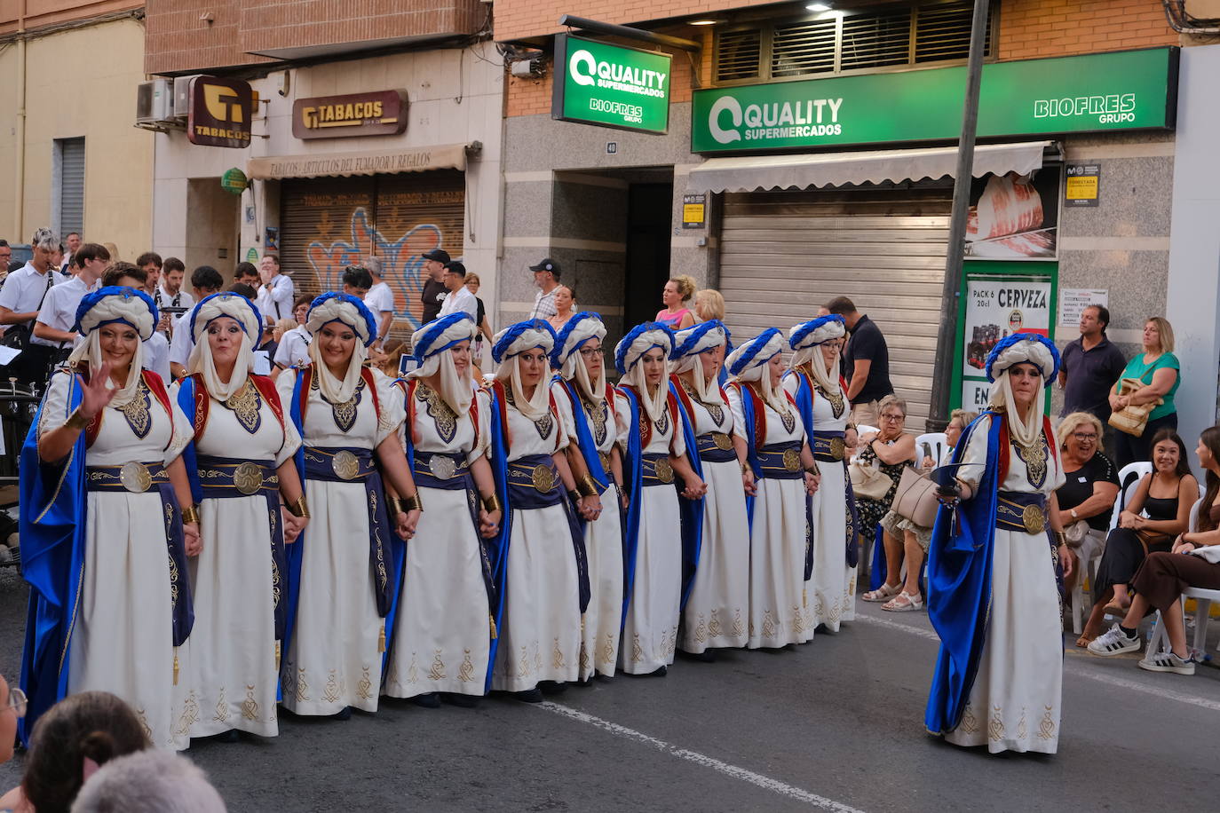 La entrada del bando moro de San Blas, en imágenes