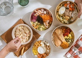 Una selección de los platos listos para comer del Mercadona.