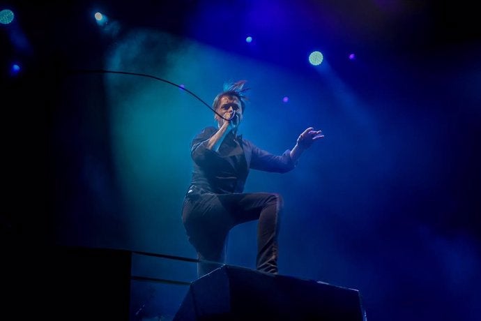 Brett Anderson, del grupo de música rock Suede.