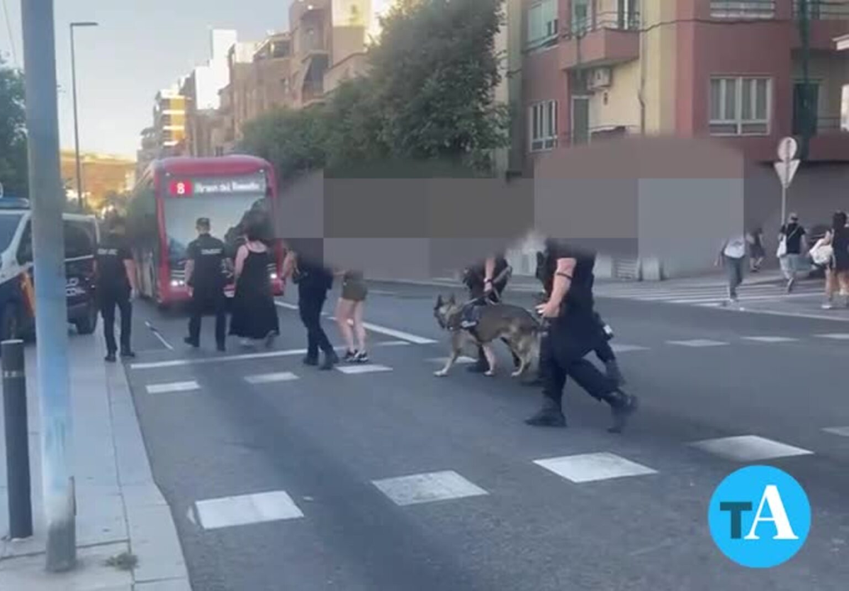 Tres detenidas en una operación antidroga en una cafetería de Alicante