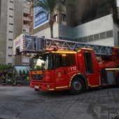 Un incendio en un hotel de Alicante obliga a desalojar a cerca de 400 huéspedes