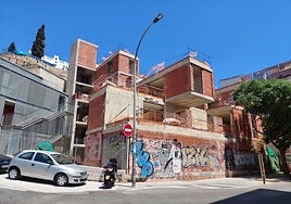 Estado actual de las viviendas del Portón en el Casco Antiguo.