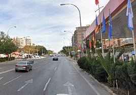 Zona en la que ha ocurrido el accidente.