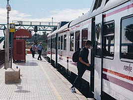 Cercanías en San Gabriel.
