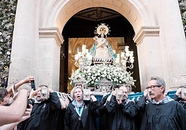 Procesión de la Virgen del Remedio.