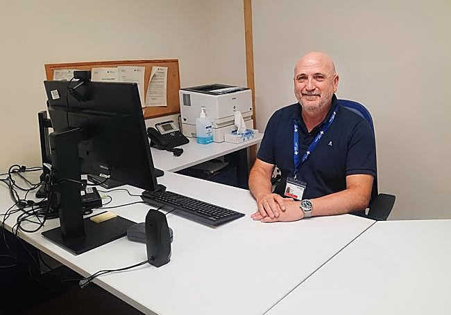 Daniel Cózar Felipe, nuevo subdirector económico de Infraestructuras del departamento de salud Hospital General de Alicante.