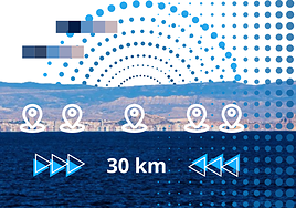 Alicante desde San Gabriel hasta la Cantera.