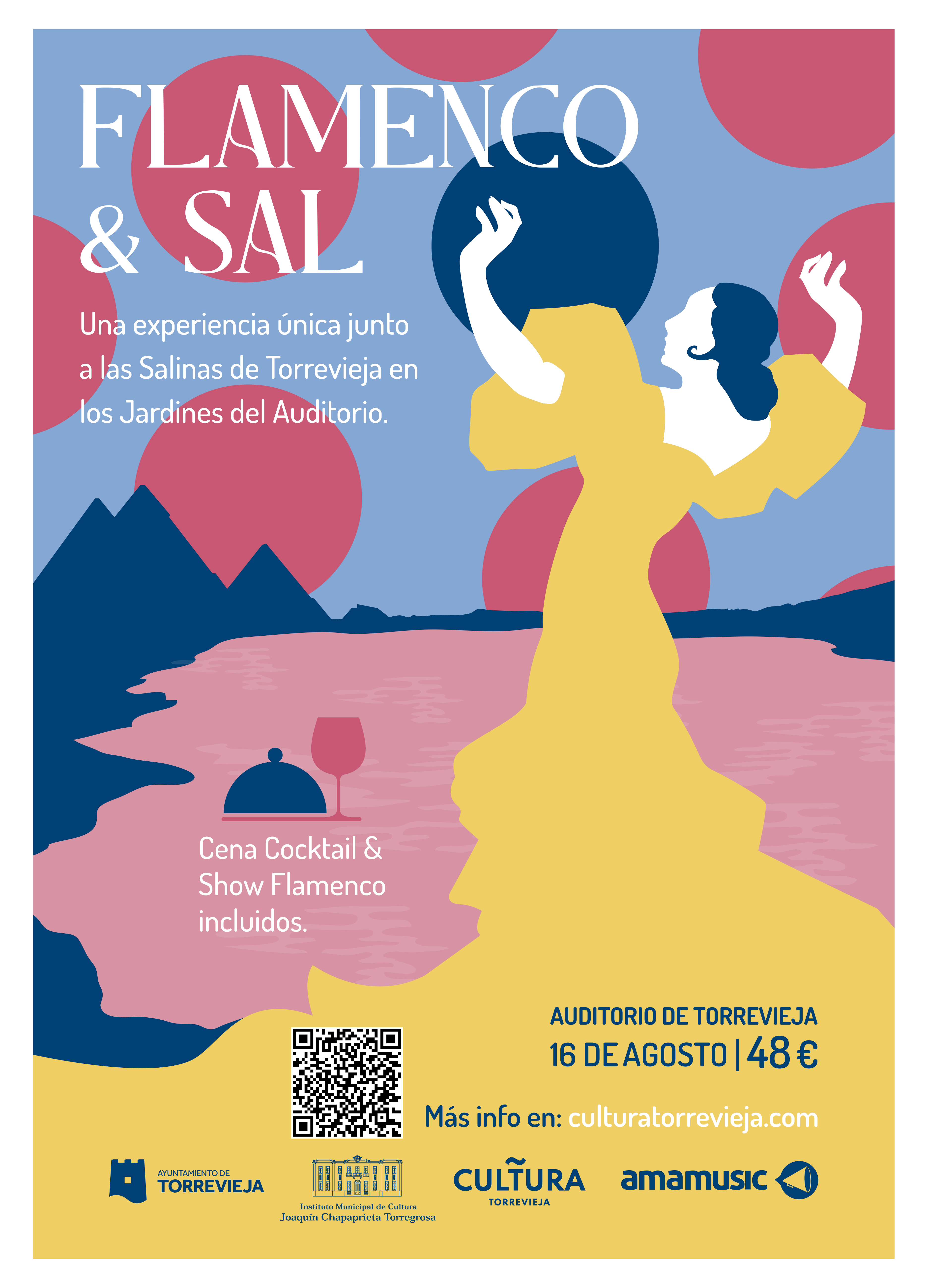 Cartel «Flamenco & Sal» 2024.
