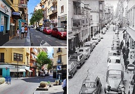 Evolución de la calle Poeta Quintana a lo largo de los años
