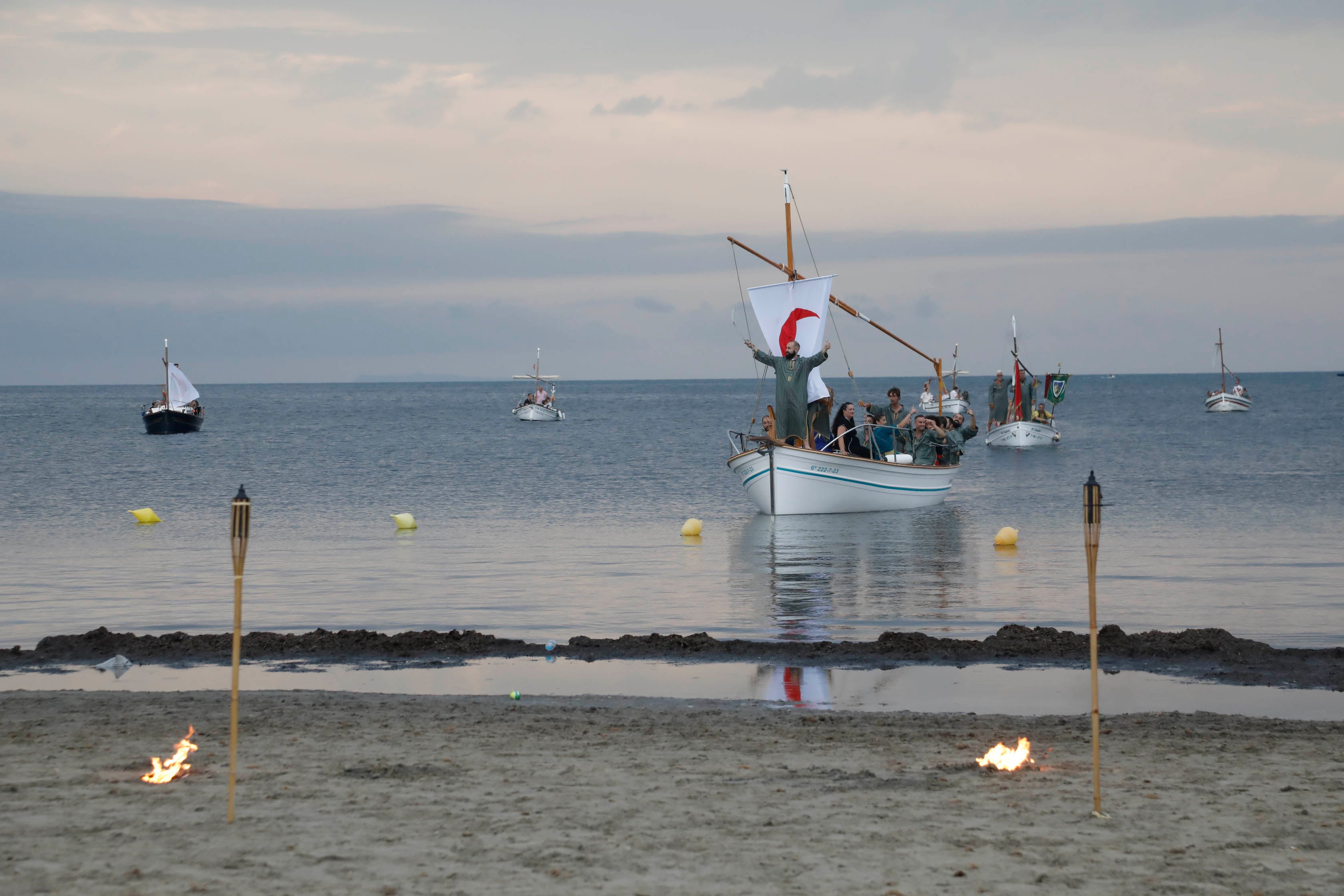 Así ha sido el desembarco moro en Dénia