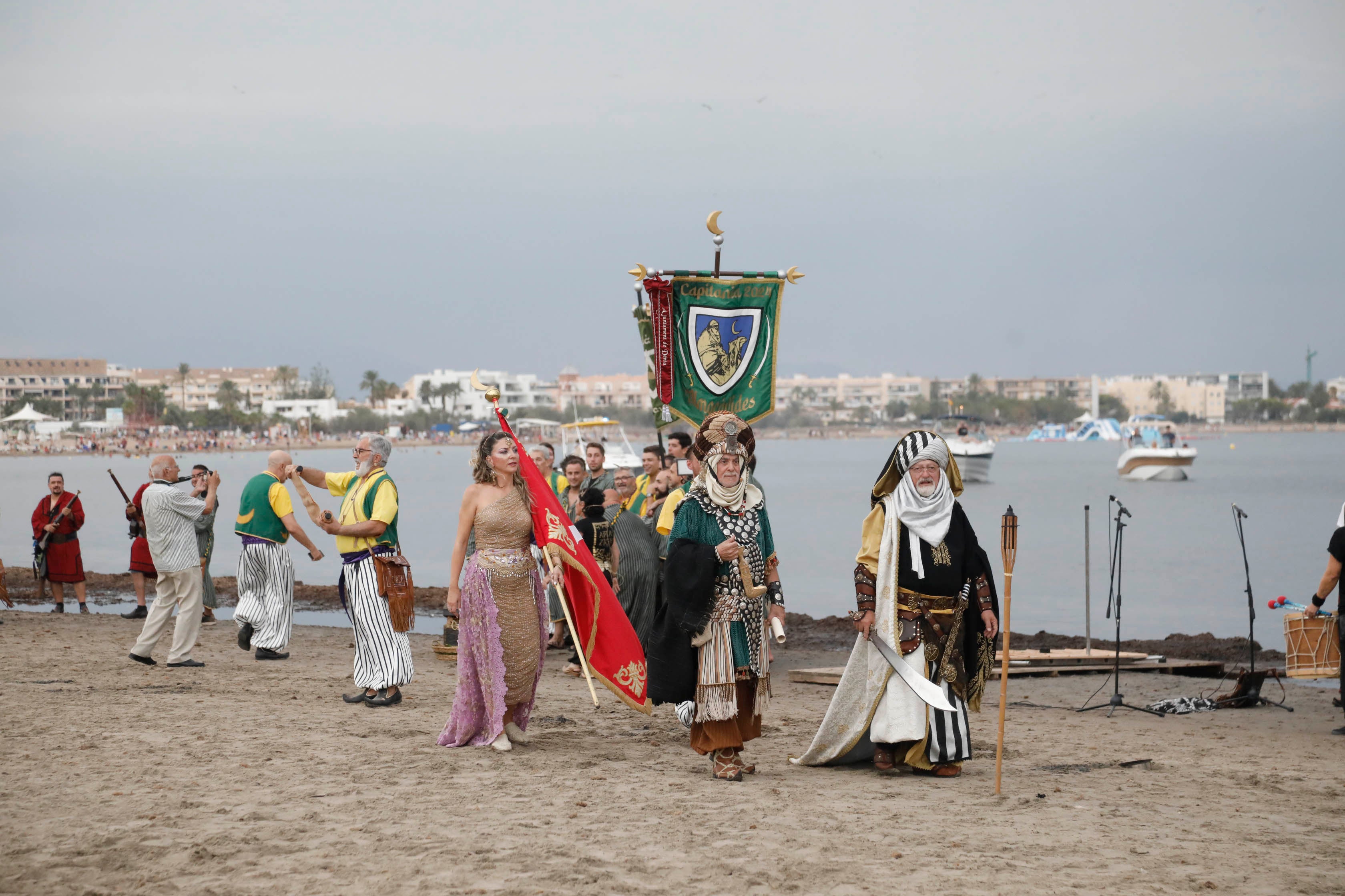 Así ha sido el desembarco moro en Dénia