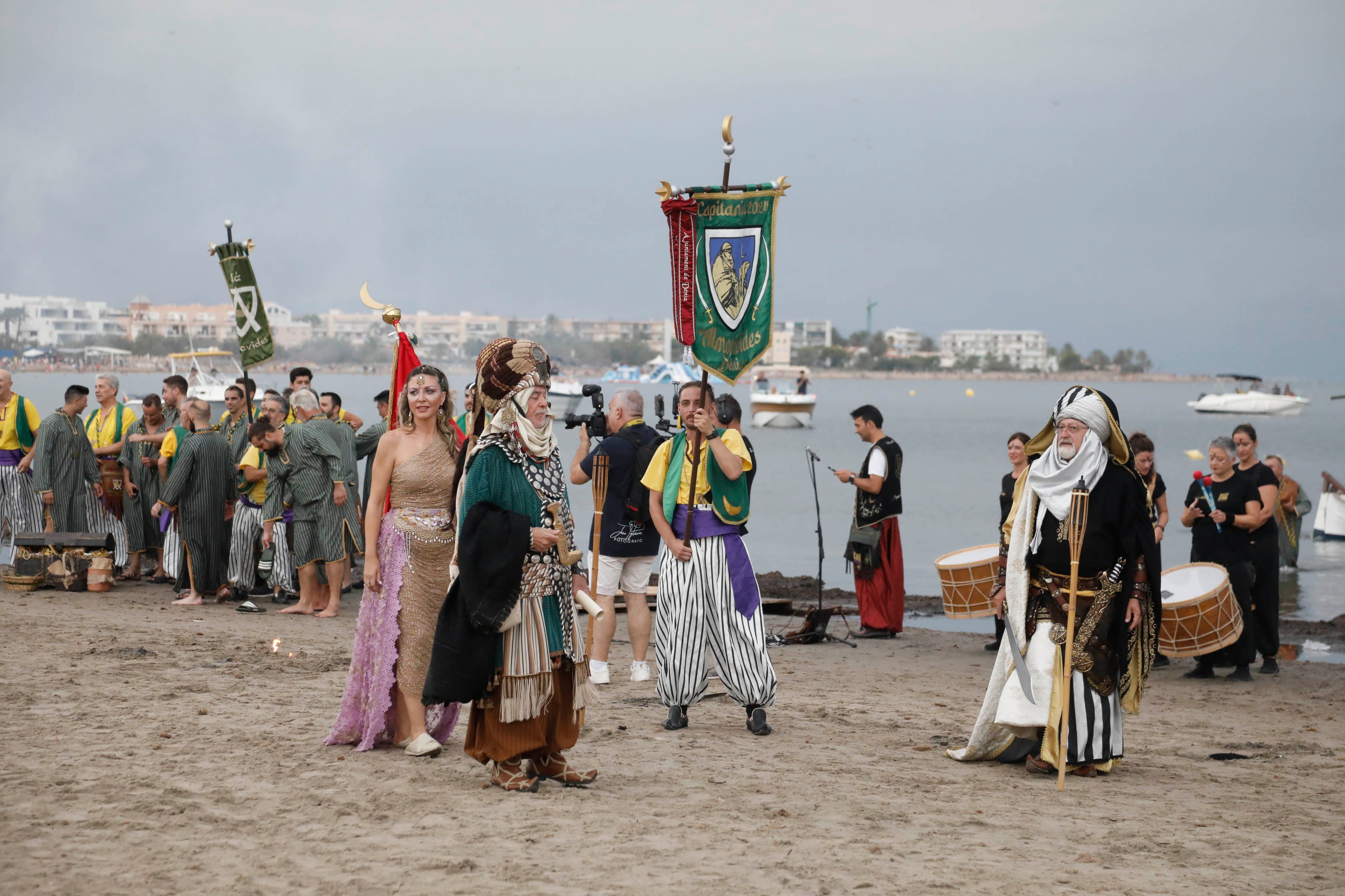 Así ha sido el desembarco moro en Dénia