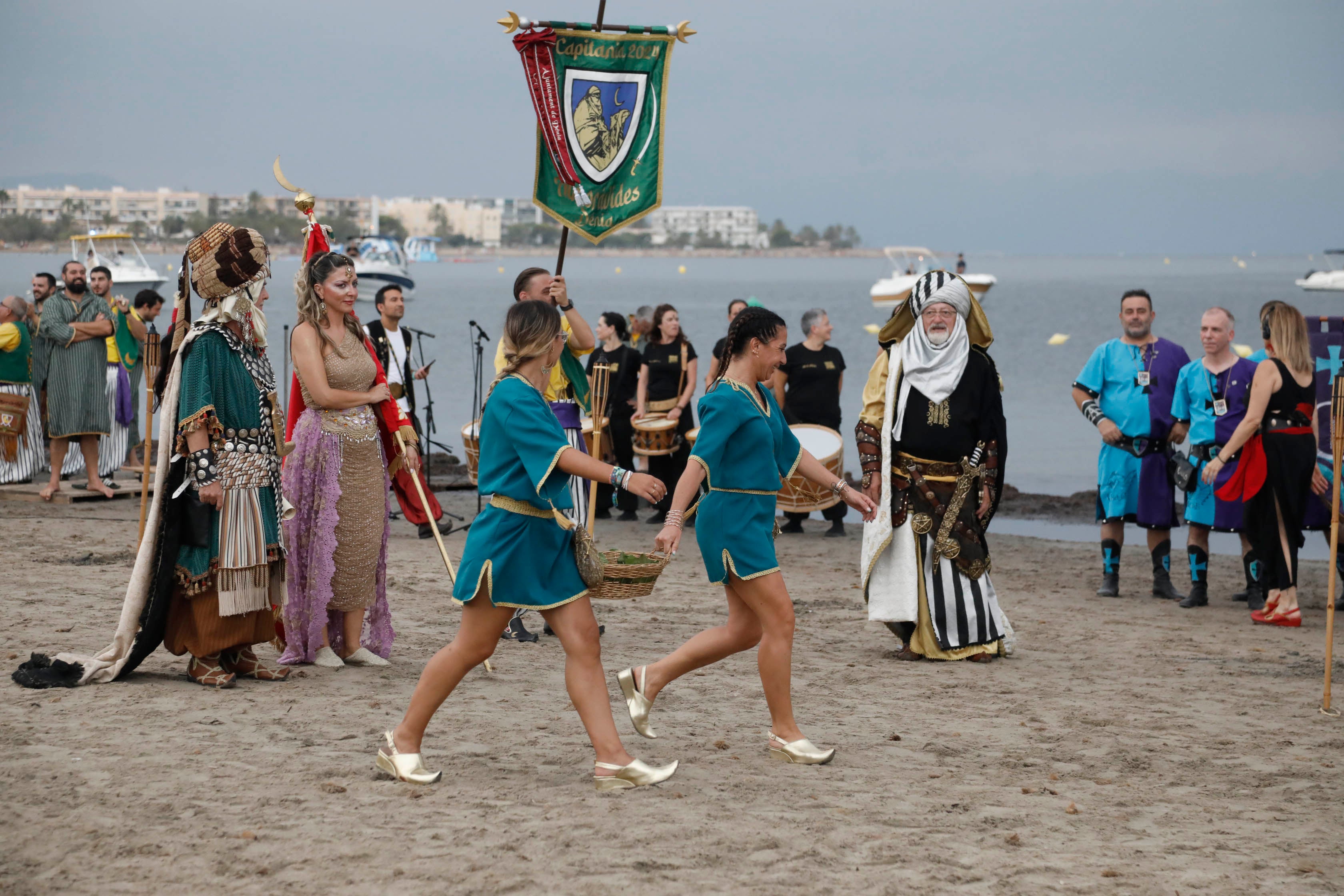 Así ha sido el desembarco moro en Dénia
